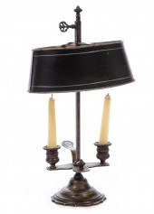 FRENCH TWO-LIGHT BOUILLOTTE LA