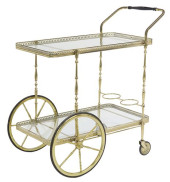 FRENCH TWO-TIER BRASS &AMP; GL