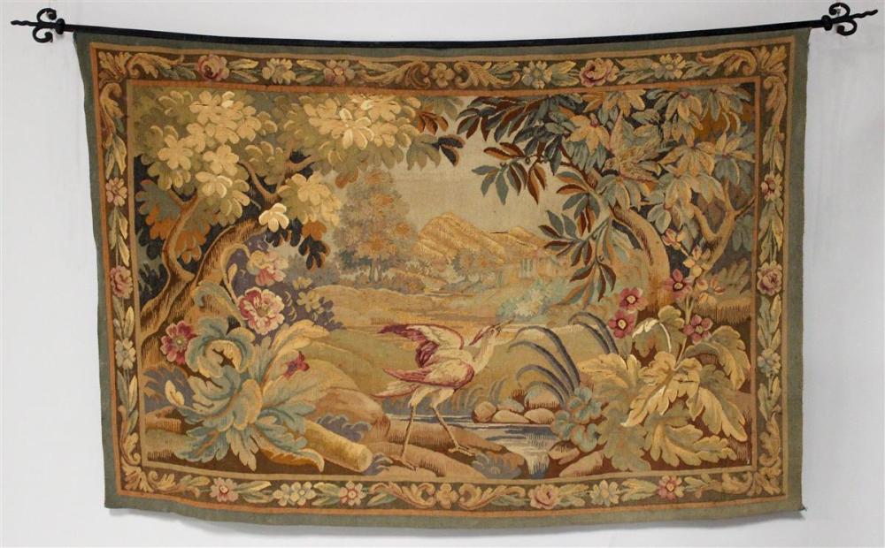 FRENCH VERDURE TAPESTRY,