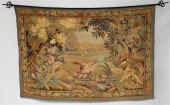 FRENCH VERDURE TAPESTRY, 19TH/