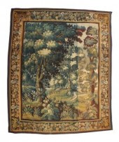 FRENCH VERDURE TAPESTRY, 9'2"