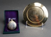 FRENCH VERMEIL 950-SILVER CHAL