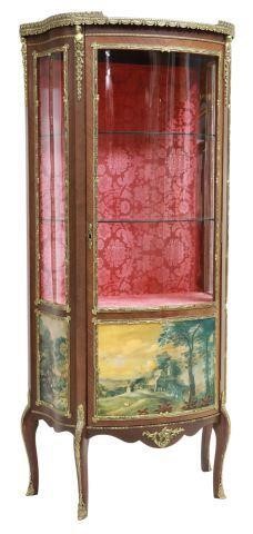 FRENCH VERNIS MARTIN STYLE MAHOGANY