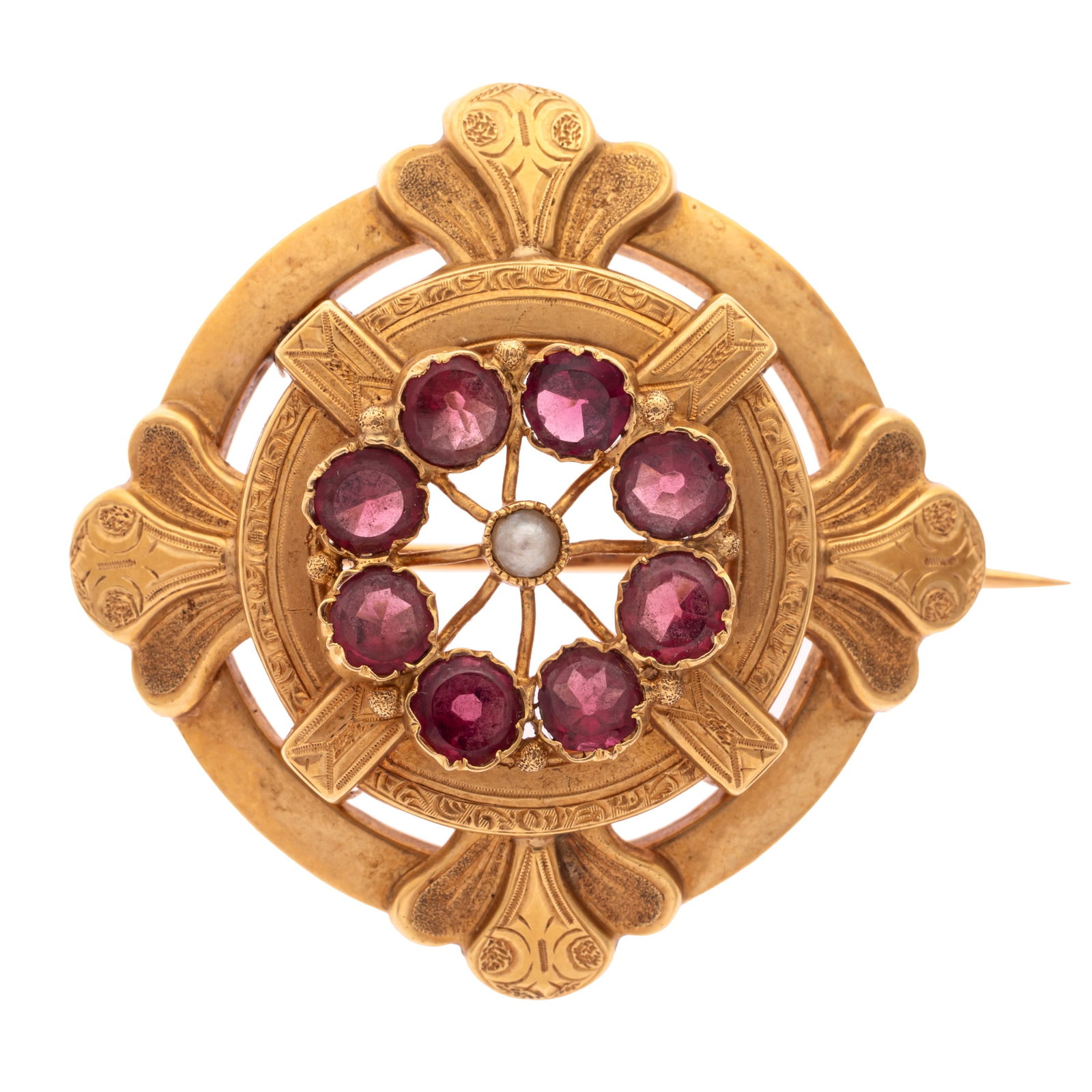 FRENCH VICTORIAN GARNET, SEED