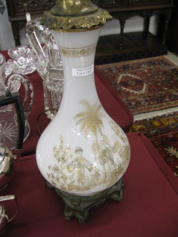 French Victorian Opalene & Bronze