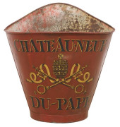 FRENCH VINEYARD PAINTED METAL