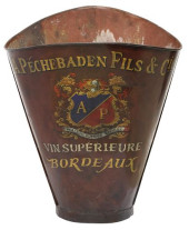 FRENCH VINEYARD PAINTED METAL