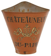 FRENCH VINEYARD PAINTED METAL