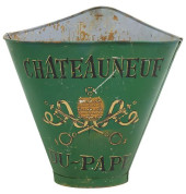 FRENCH VINEYARD PAINTED METAL