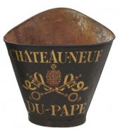 FRENCH VINEYARD PAINTED METAL