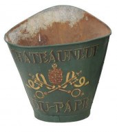 FRENCH VINEYARD PAINTED METAL