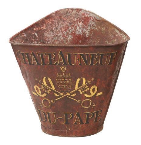 FRENCH VINEYARD PAINTED METAL GRAPE