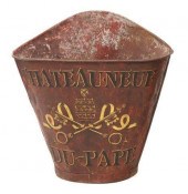 FRENCH VINEYARD PAINTED METAL