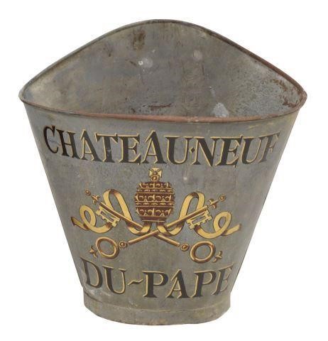 FRENCH VINEYARD PAINTED METAL GRAPE