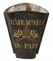 FRENCH VINEYARD PAINTED METAL