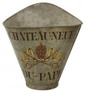 FRENCH VINEYARD PAINTED METAL