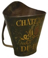 FRENCH VINEYARD PAINTED METAL