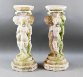FRENCH VINTAGE CONCRETE CHERUB