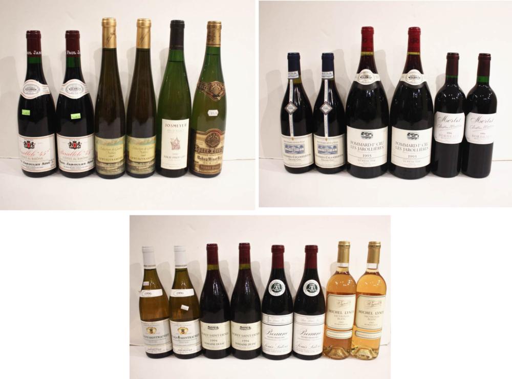 FRENCH VINTAGE RED & WHITE WINE