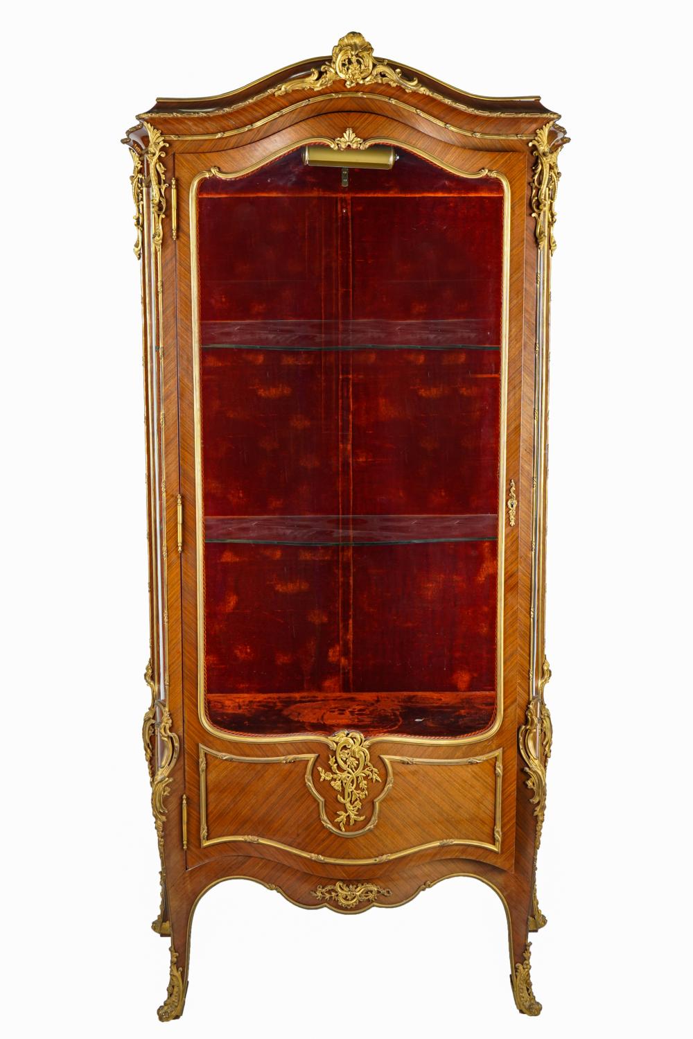 FRENCH VITRINE CABINETglass front