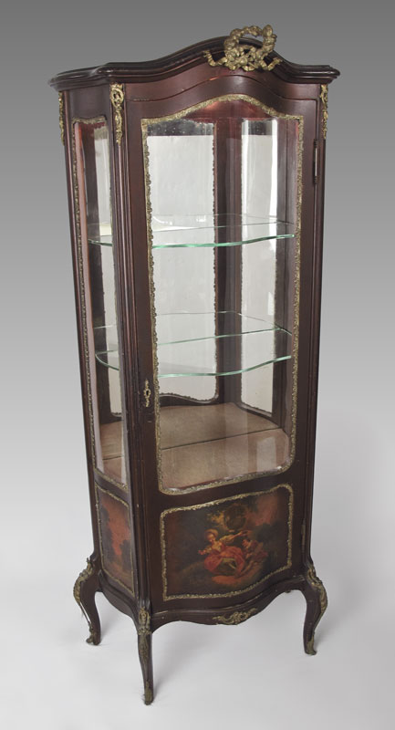 FRENCH VITRINE ORMOLU CURIO DISPLAY