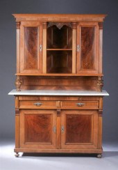 FRENCH WALNUT AND BURL WALNUT