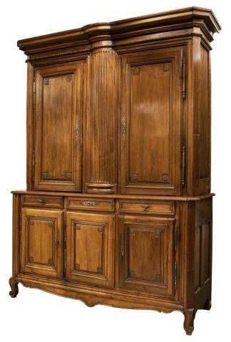 FRENCH WALNUT BUFFET A DEUX