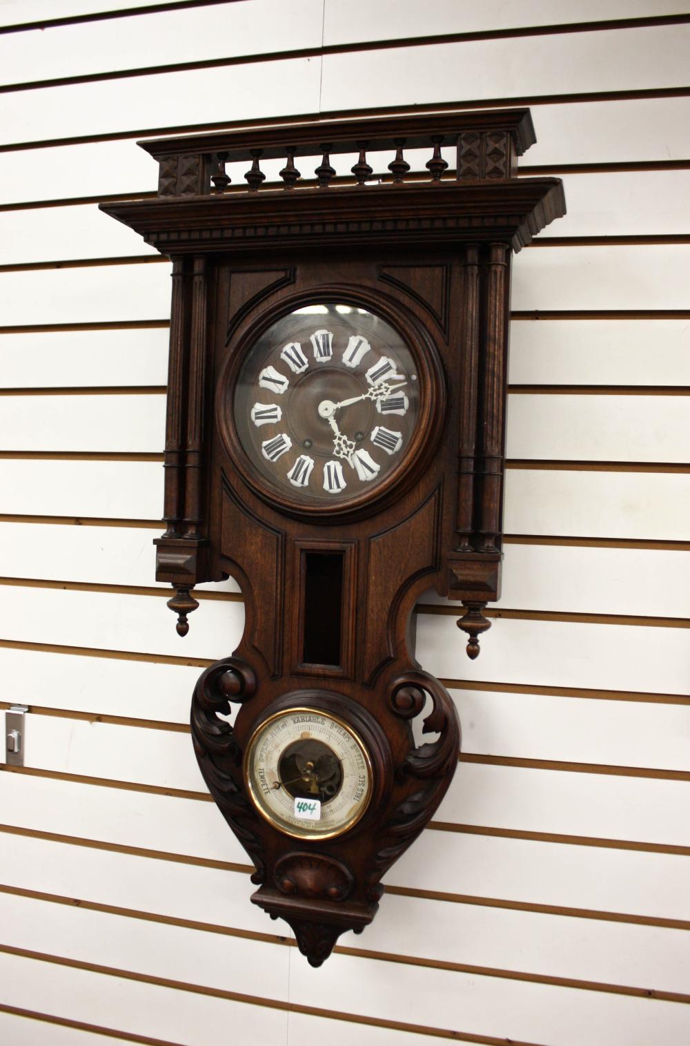 FRENCH WALNUT-CASED WALL