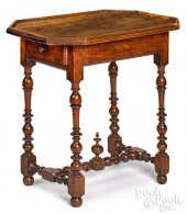 FRENCH WALNUT DIMINUTIVE TABLE