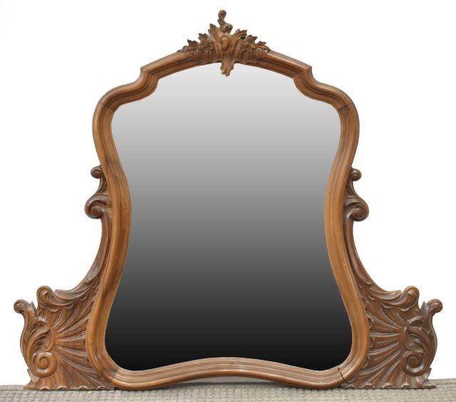 FRENCH WALNUT MIRRORFrench walnut