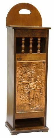 FRENCH WALNUT & REPOUSSE COPPER