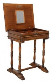 FRENCH WALNUT TRAVAILLEUSE SEW