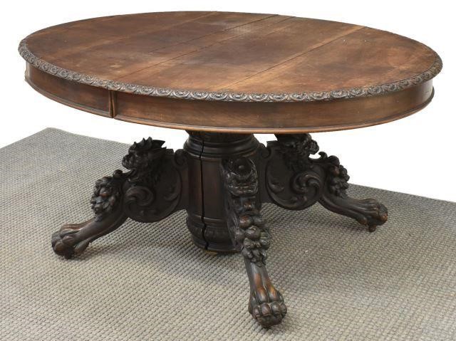FRENCH WELL-CARVED SPLIT PEDESTAL