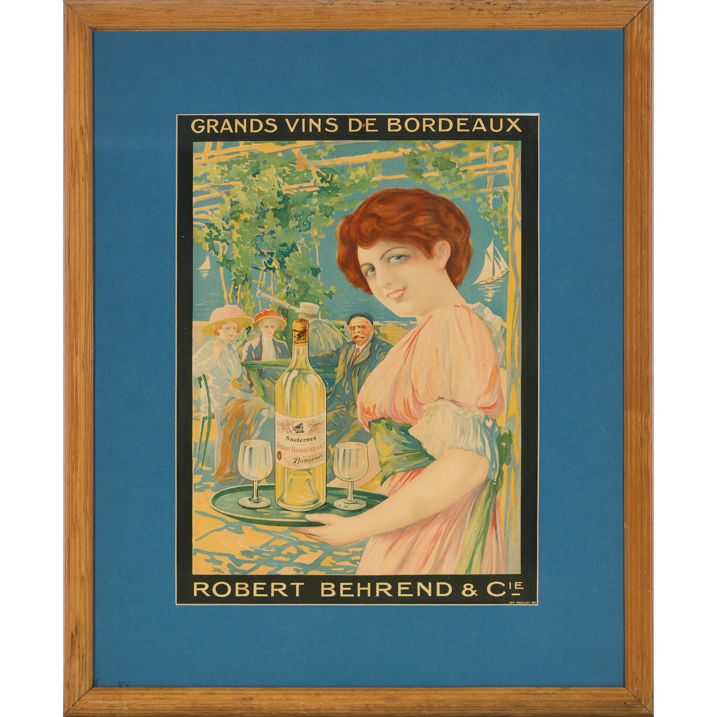 French White Bordeaux Advertising