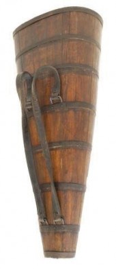 FRENCH WOODEN GRAPE HARVEST HO
