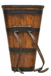 FRENCH WOODEN GRAPE HARVEST HO