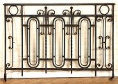 FRENCH WROUGHT IRON BALCONY PA
