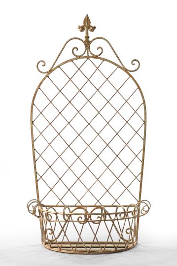 French Wrought-Iron Demi-lune