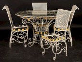 FRENCH WROUGHT IRON GARDEN TAB