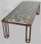 FRENCH WROUGHT-IRON GRILL, LAT