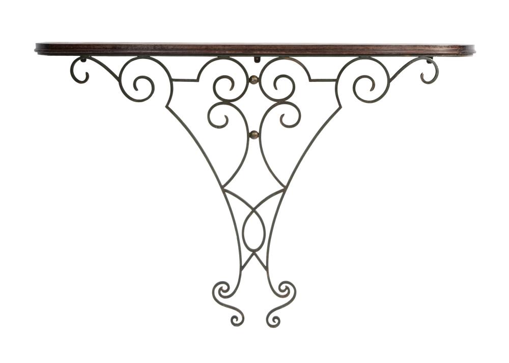 FRENCH WROUGHT IRON, PARQUETRY