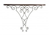 FRENCH WROUGHT IRON, PARQUETRY