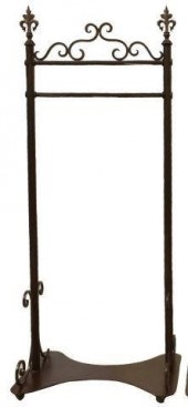 FRENCH WROUGHT IRON ROLLING CL