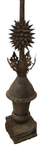 FRENCH WROUGHT IRON & TIN LIGHTNING