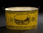 French Yellow and Black Tole-P