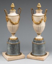 FRENCHBRONZE-MOUNTED MARBLE CA