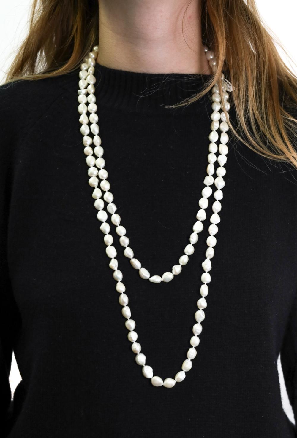 FRESHWATER 'ENDLESS' PEARL NECKLACE