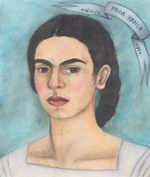 FRIDA KAHLO "AUTO RETRATO" PAS