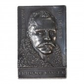 FRIDTJOF NANSEN PLAQUE 1897, P