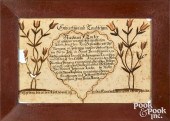 FRIEDERICH KUSTER FRAKTUR BIRT